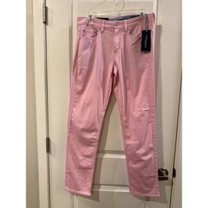 Vineyard Vines Mens 5-Pocket Pants Pink Straight Leg Stretch 30x30 NWT